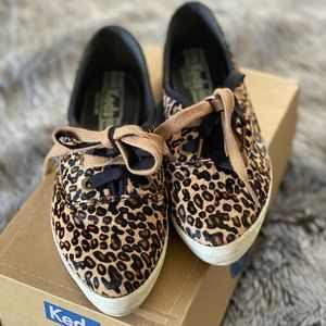 Keds animal print sneakers